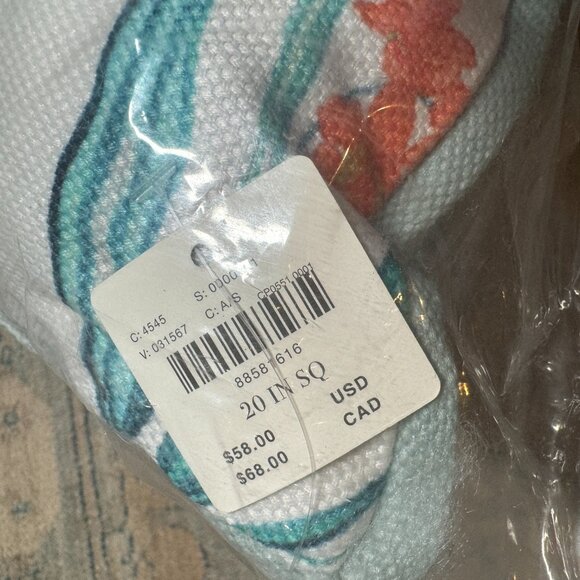 ANTHROPOLOGIE Karine Indoor/Outdoor Pillow NEW‎ WITH TAG set of 2 - Picture 6 of 6